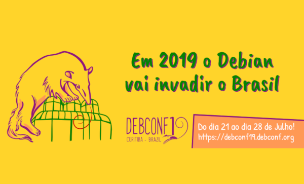 Faça parte da realização da DebConf19 no Brasil

Confira como é fácil você contribuir para a DebConf19, contribuindo assim para a divulgação da maior distribuição GNU/Linux do planeta terra. linuxdicasesuporte.blogspot.com/2019/03/faca-p…
