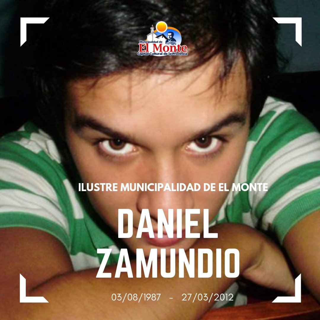muni_elmonte's tweet photo. Daniel Zamudio sufrió un ataque brutal. Tras 25 días de agonía, falleció en la Posta Central. #DanielZamudio #Respeto #Iguales #Gay #Follow #Likes #Likeme https://t.co/aZoTP5NT0D