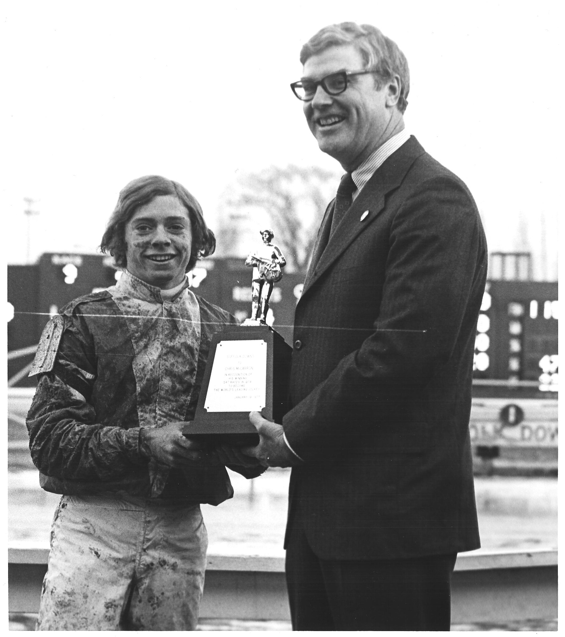 Wishing a very happy birthday to Dorchester\s own Chris McCarron! 