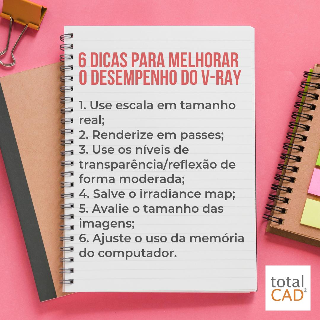 totalcadbrasil's tweet photo. 🖊📒📝 Caneta e papel na mão? Essa dica você vai querer anotar 💡 6 dicas para melhorar o desempenho do V-Ray e aproveitar o que de melhor seu renderizador possui.
.
.
.
#tips #vray #desempenho #render #renderizador #totalCAD https://t.co/DfaV2QOJyu