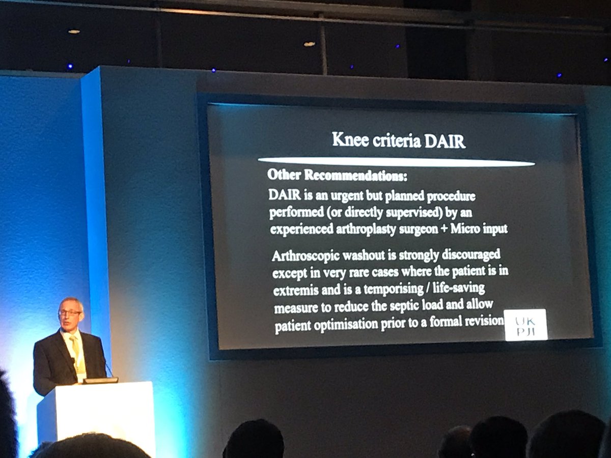 shah_punwar's tweet photo. This message can’t be reinforced enough. Andy Toms giving a great summary of the International Consensus PJI meeting #BASK2019 #BASKAC https://t.co/a7i62O2gEP