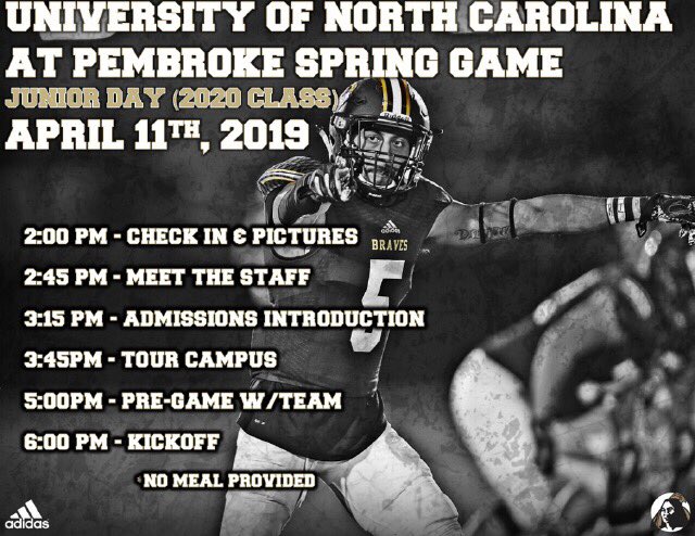 UNCP Braves Football tweet media