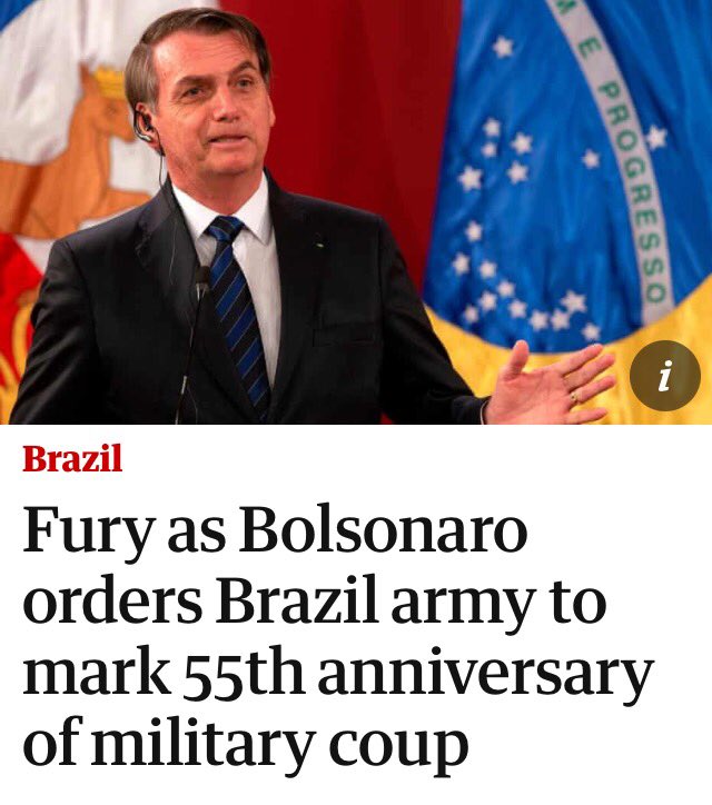 Peak  @Guardian: Publishes piece on revisionism of Brazil's 1964 coup, whilst pretending that the US wasn't involved.(The first US Government admissions of involvement came in the late 70s).  http://www.brasilwire.com/the-strange-case-of-the-guardian-brasil/