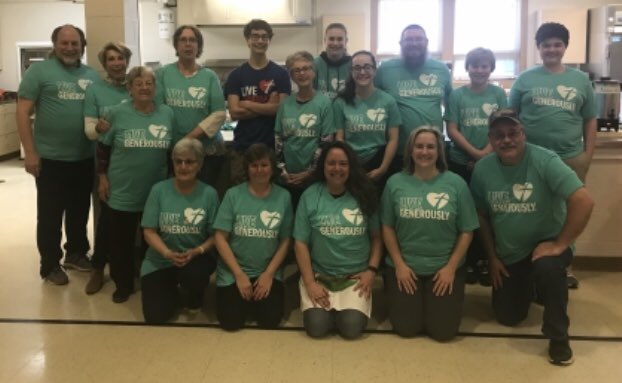 Successful Spaghetti Dinner, raised $1488 for Rotary Camp!