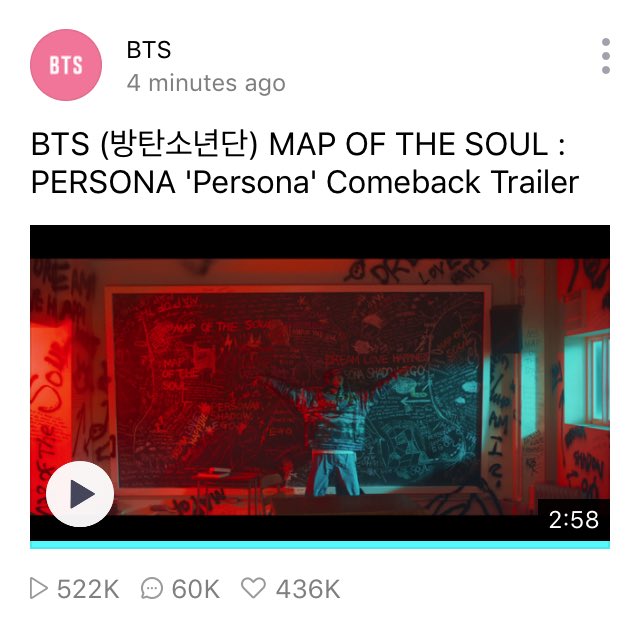 taemeoverbitch's tweet image. BTS JUST DROPPED THE TRAILER I’M BOT OKAY!!!!!! So when I got the notification I screamed the f*ck out of my lungs and I swear to god my grandma came into our apartment and asked if everything‘s okay. 😅 #bts #MapOfTheSoul_PERSONA #btscomback