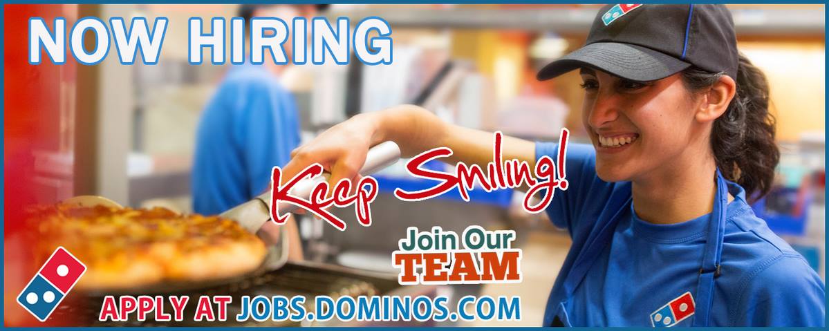 DominosAtlantic's tweet image. Domino's is Hiring! 🍕👍💰
Make Extra 💰! Flexible hours! Room for advancement! Pizza discounts!
Go to : jobs.dominos.com and enter your zip code to apply
#dominos #nowhiring #makeextracashwithdominos