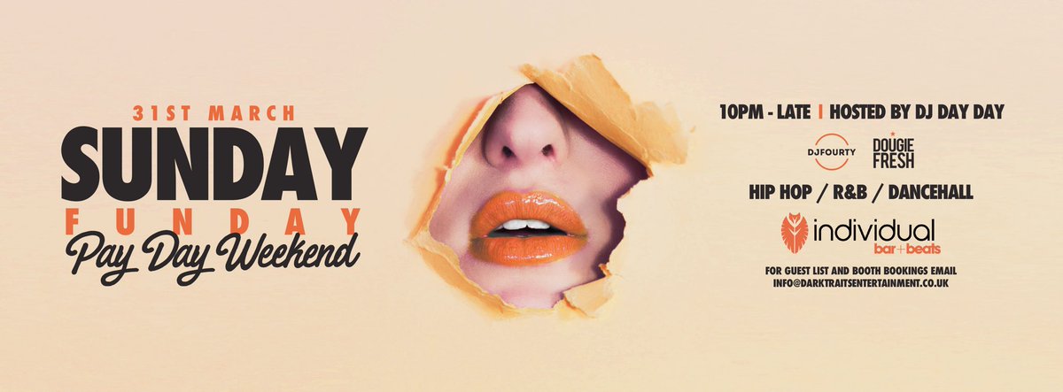 manlikebaldwin's tweet photo. Oh yes I can’t wait for Sunday Funday with the team this Sunday 🔥

@DougieFreshDJ 🤘🏻
@DJFOURTY_ 🤘🏻

The best place to be each and every Sunday in Birmingham simples ☺️

Tell a friend to tell a friend. Text #SundayFunday + full names to 0745022705 now for guest list and deals 💦 https://t.co/7n3lDAl0aI