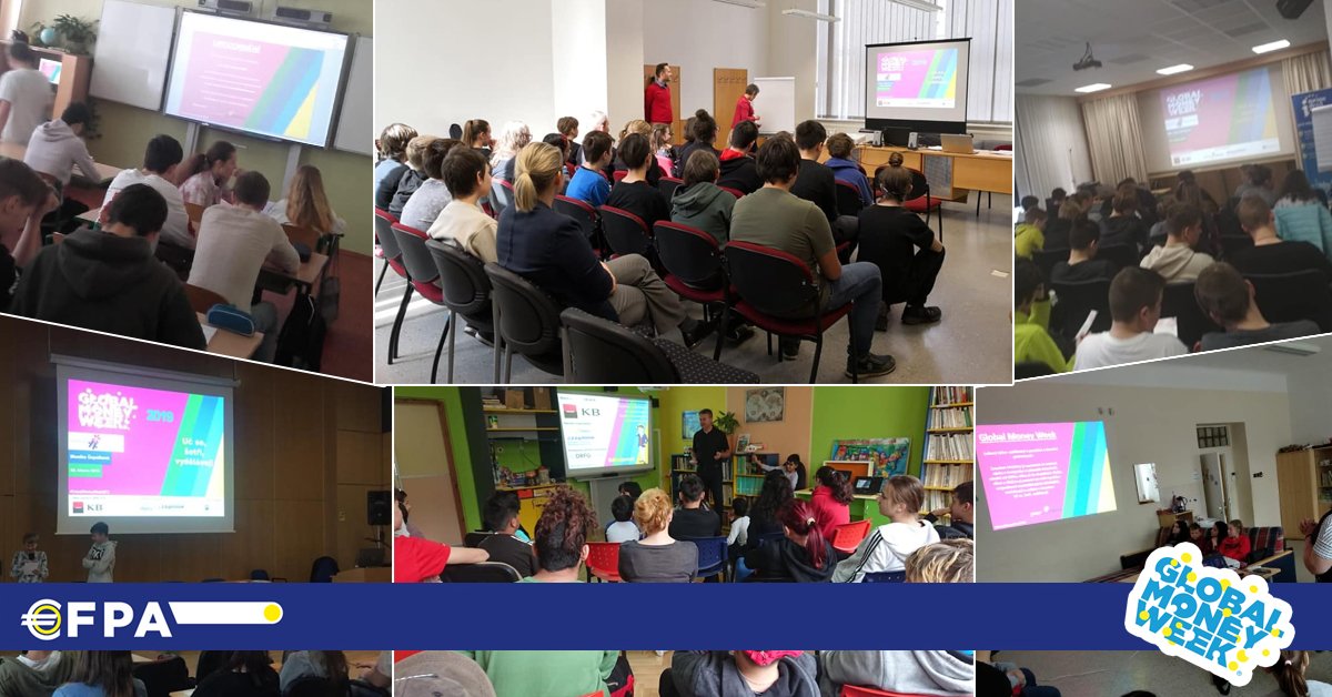 Mezinárodní týden finanční gramotnosti #GMW2019 je již v plném proudu. Napříč celou Českou republikou se uskutečnilo mnoho akcí a neméně akcí nás ještě čeká. Kam se v rámci #GlobalMoneyWeek2019 chystáte vy❓