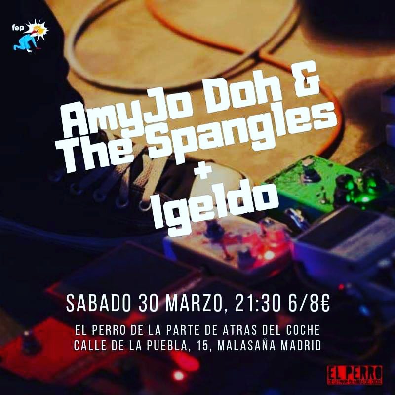 SABADABADOOOOOOO!!! #igeldo #madrid #livemusicmadrid #amyjodohandthespangles <a href="/FepProducciones/">FEP PRODUCCIONES</a> @ElPerroMadrid