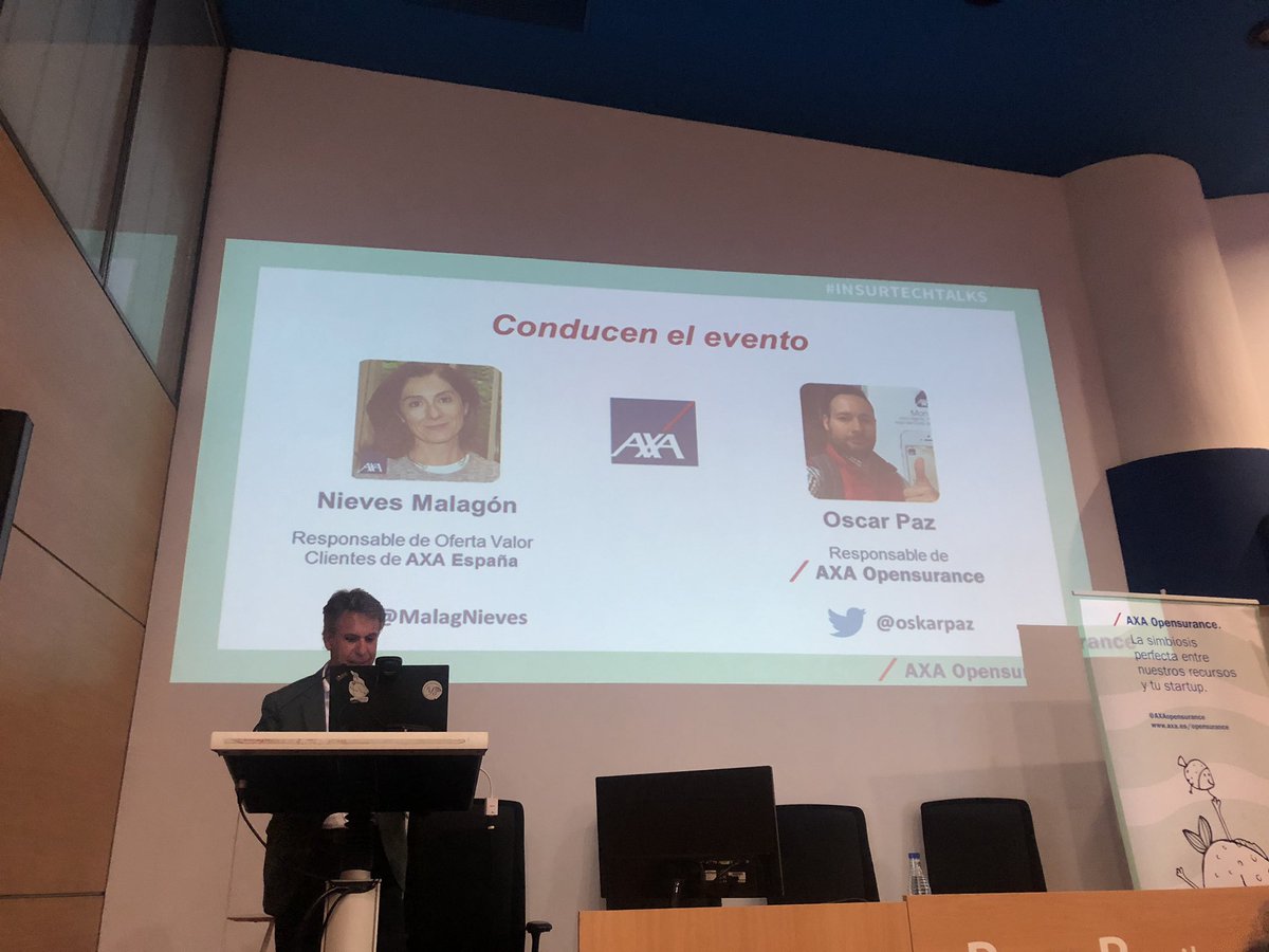 JorgeGdelArco's tweet photo. @alvaalza presenta la trayectoria de @AXA con el ecosistema del emprendimiento #INSURTECHS. Ejemplos de liderazgo son @AXALab y @opensurance. #InsuranceOfThings organizado por @AXASegurosEs https://t.co/yvtAXbfThH