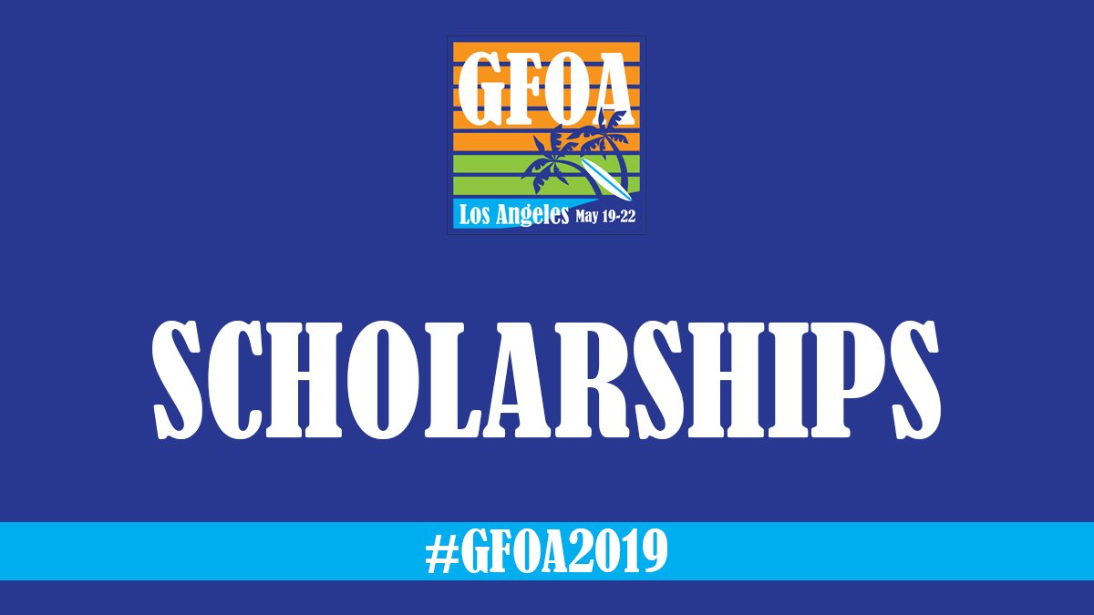 GFOA's tweet photo. Are you a #GFOA member? Are you looking to attend our annual conference for the first time? Apply for a first-time annual conference attendee scholarship today! Learn more and apply: https://t.co/v1fC8YwQtT Please note that scholarships have been filled for CA and TX. #GFOA2019 https://t.co/2m3rWMxn7a