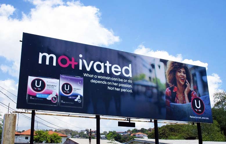 NOAJamaica's tweet photo. New Campaign AlertโWe just completed several of these billboards for U by Kotex. Campaigns are our thing!
#IPNOA #billboards #advertising #outdoormedia https://t.co/n3exCukYeo