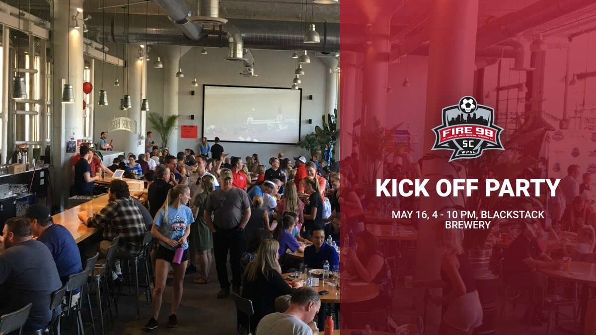 Fire SC 98 (@firesc98) on Twitter photo We are throwing a party, and you’re invited!
Come out to <a href="/BlackStackBrew/">BlackStack Brewing</a> on May 16 this summer for our 2019 season Kick Off Party!
#FireSC98 We are throwing a party, and you’re invited!
Come out to <a href="/BlackStackBrew/">BlackStack Brewing</a> on May 16 this summer for our 2019 season Kick Off Party!
#FireSC98