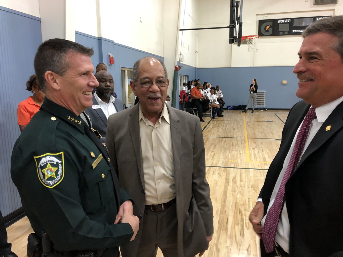 OrangeCoSheriff's tweet photo. We are proud to be at the Ribbon-Cutting Ceremony of the remodeled @WayneDenschYMCA. #makingadifference #ymcacf #forabetterus
#ymcacentralflorida https://t.co/1PmbAHJFwO