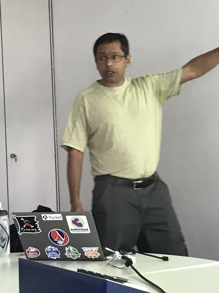 moenig's tweet photo. Fantastic talk by @ShriramKMurthi about curriculum design as an engineering problem at @SAP HQ today, sharing the notion of design recipes from #htdp and experiences from @Bootstrapworld. This! https://t.co/OBCON3CKGI