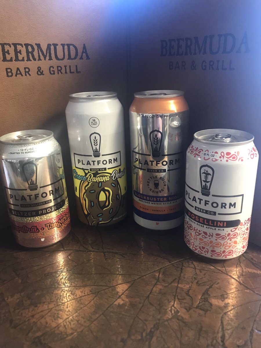 Great new beers from @PlatformBeers  #sours #hardseltzer #rose stop in and try one or get it in a mix a six #pittsburghcraftbeer #CraftBeer #beermuda <a href="/beersince1933/">Vecenie Distributing</a>