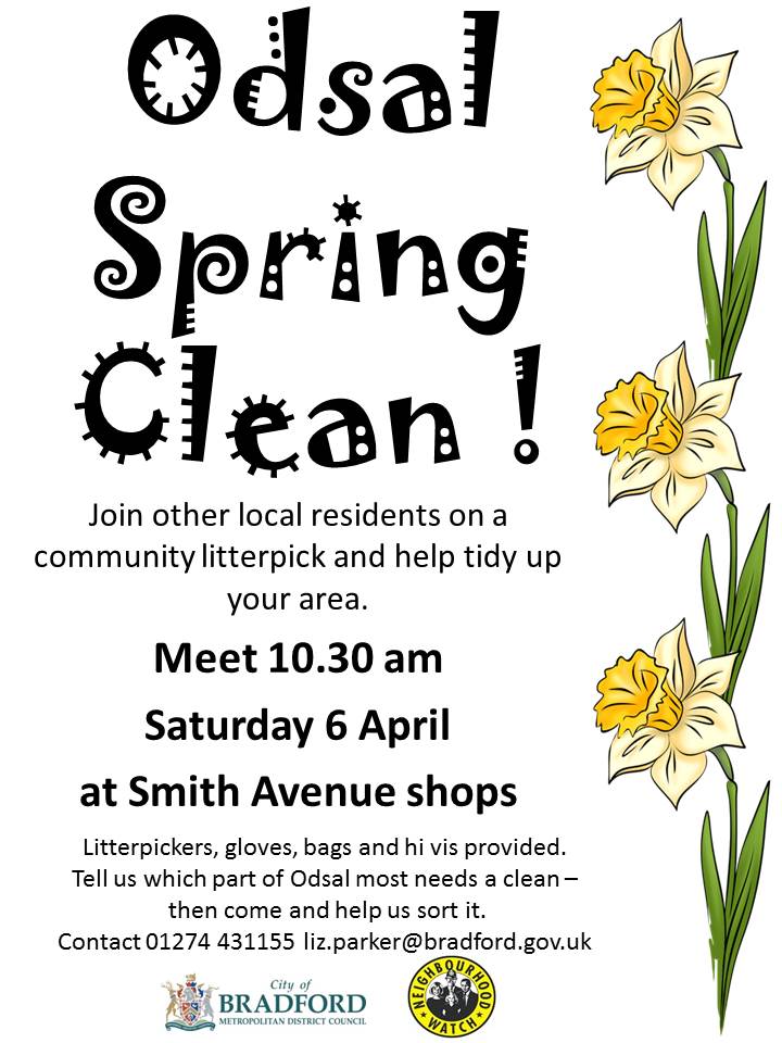 Volunteer and give Odsal a spring clean