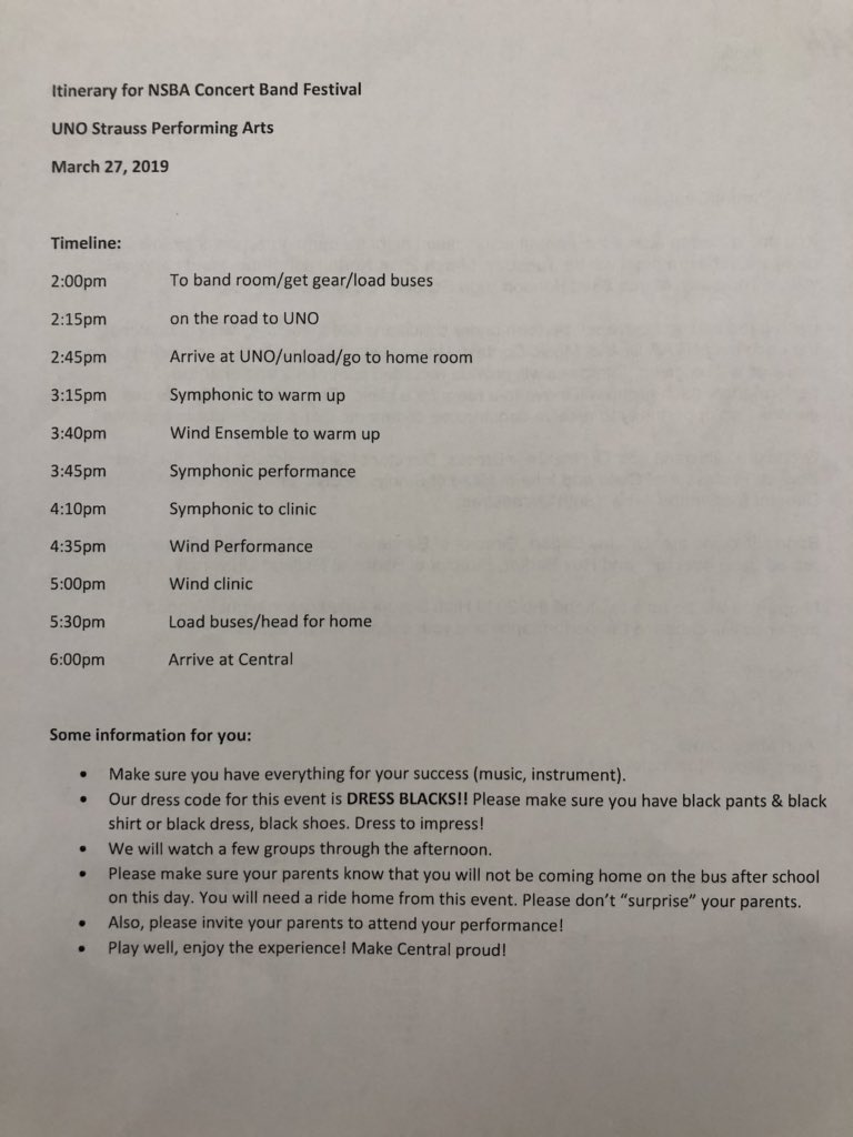 Omaha Central High Band tweet media