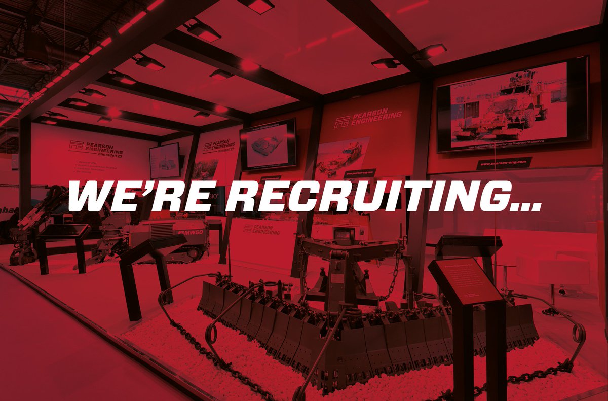 We're looking for a Business Development Manager to join our team. To find out more, please visit our website: pearson-eng.com/pearson-engine…