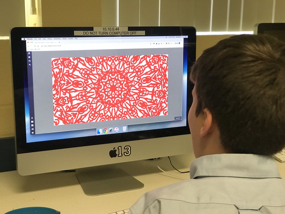 SJDSTXK's tweet photo. TechKNOW Tuesday's afterschool session allowed students to evaluate new digital tools and develop a design to publish and present content that customizes the message and medium for their intended audience. #ISTE https://t.co/yZMsgYiBHI