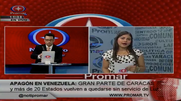 notipromar's tweet photo. Al aire: Ivar Colmenares y Diana Arenas ofrecen un Avance noticioso que será ampliado en el #NoticieroPromar a las 12:00m #PromarTv https://t.co/fEV8hTT2Ys