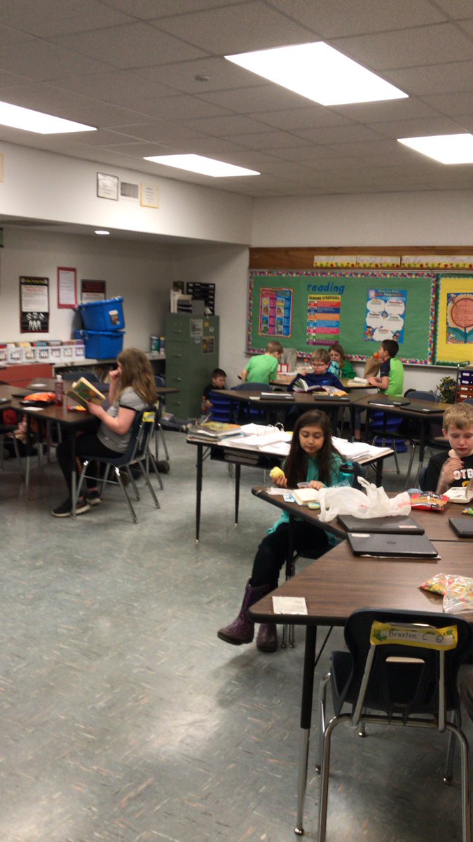 Enjoying some eat and read since were done with ISASP!