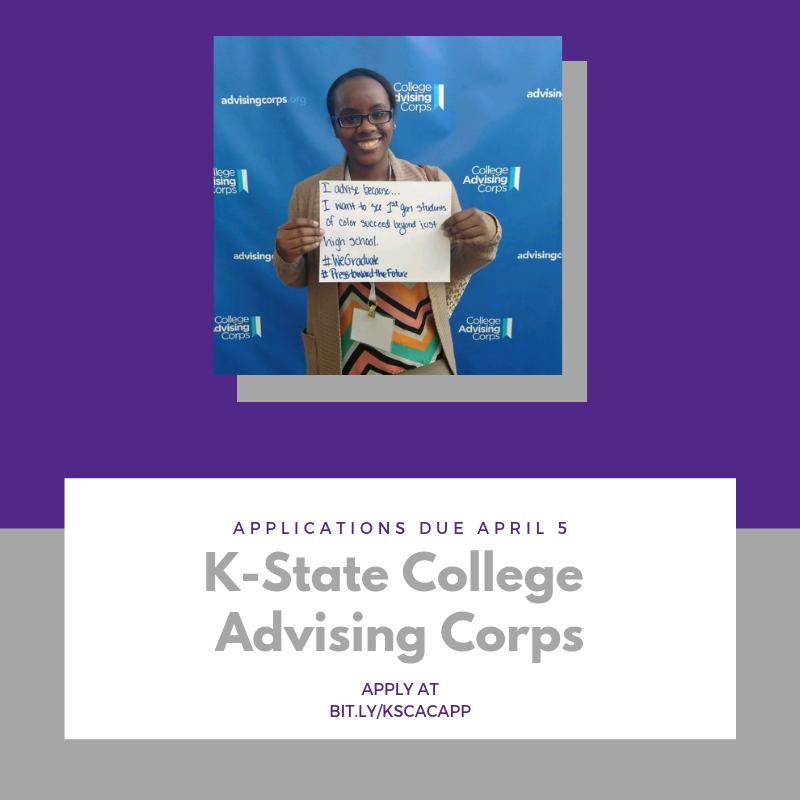 Kansas State College Advising Corps tweet media