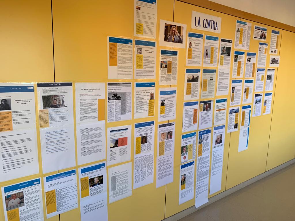 PadreDamianSSCC's tweet photo. Els alumnes de #3resopd ja han elaborat 💻 la seva "Contra" dins el projecte que estan fent a castellà! Gràcies Victor Amela @amelanovela i @lavanguardia 🗞️ per ser font d'inspiració i motivació en el nostre projecte i aules! #esperitcrític #alumnesautònoms #projectespd https://t.co/MDhhx1wZ8W