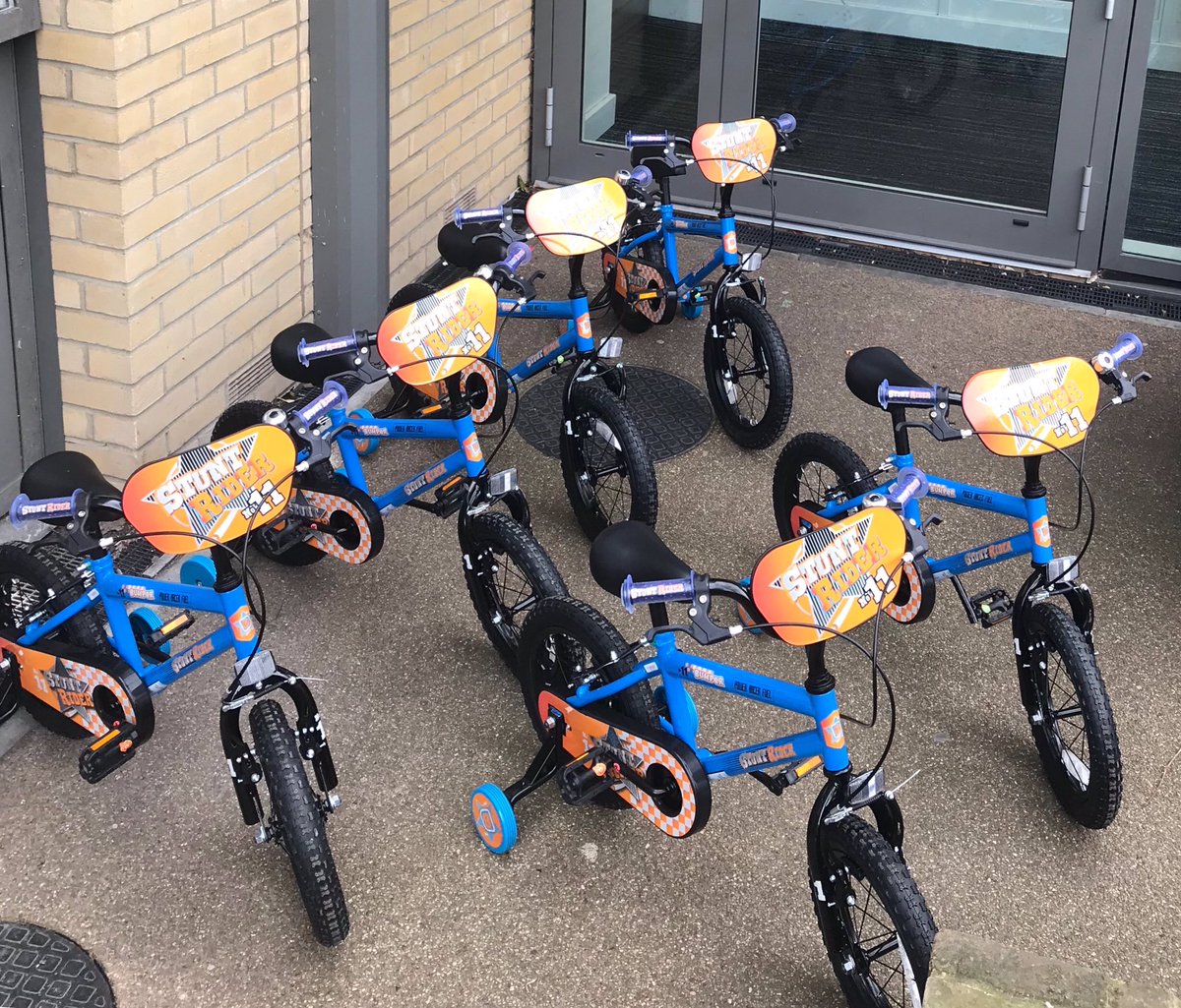 Thanks <a href="/Bikeworksuk/">Bikeworks</a> for the bikes delivered to our Marylebone Nursery School today - our children can’t wait to ride them 🚲 💙