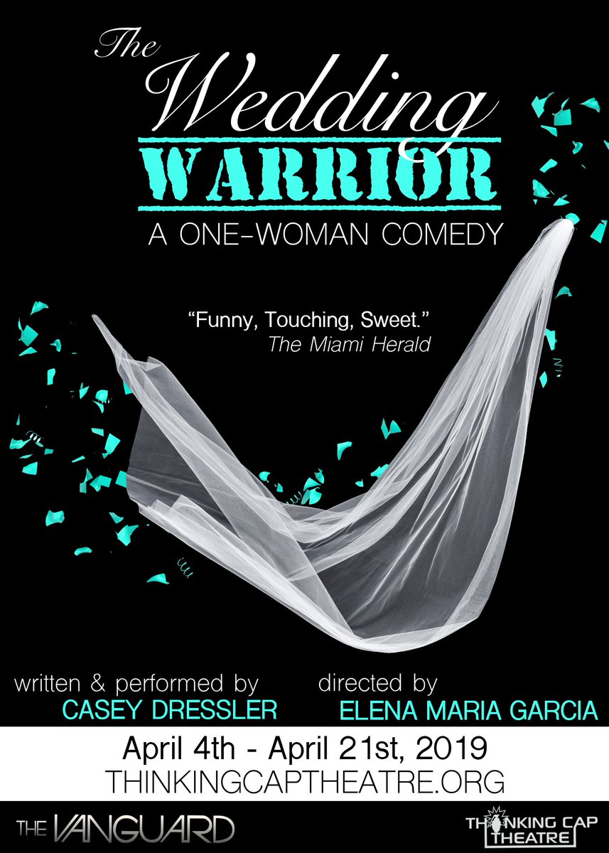 Hit Comedy The Wedding Warrior Comes to The Vanguard - #floridabride #floridawedding #fortlauderdale #sofla #saltlife #theater #theatre #ThinkigCapTheatre #BacheloretteParty #BridalParty #BridalShower #IDo #FloridaKeys #WeddingPlanner *|thinkingcaptheatre.org|*