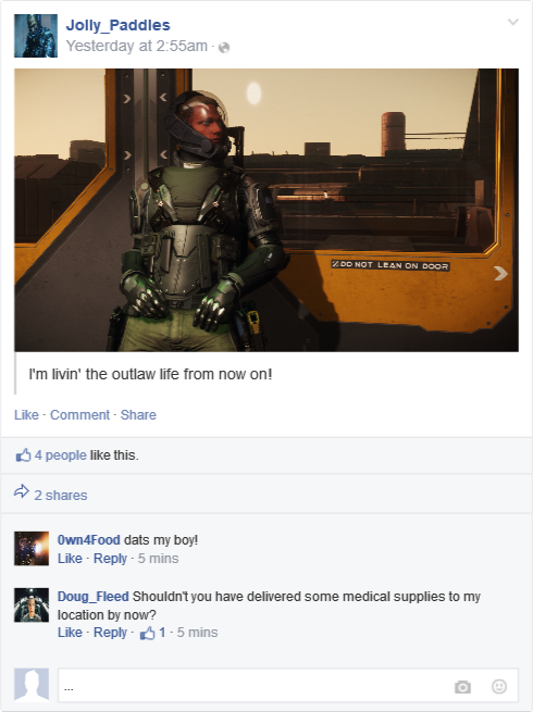 Jolly_Paddles's tweet photo. So appearently I got into the game again. #StarCitizen 
3.5 looks promising. https://t.co/2M3bOHpzWz