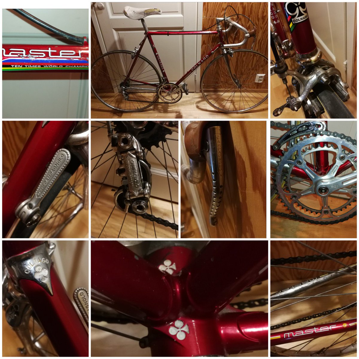 Siis tänmöne aarre ois menny kaatopaikalle?!!!! Jonnet ei selvästikään ymmärrä. #colnagomaster