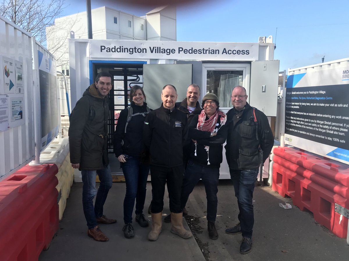 AliP_MS_NW's tweet image. The @_hasdenbosch University of Applied Science visited @morgansindallci&apos;s #PaddingtonVillage site to assist in its research into Smart Cities. The Dutch academics were invited by @ShareTheCity who showcased the #KnowledgeQuarter as a global exemplar in intelligent urban design.