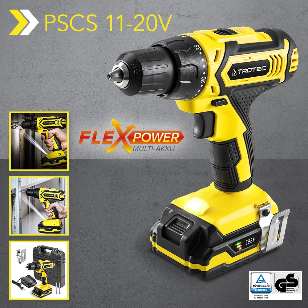 RT x.com/TROTEC24_NL/st… Accuboormachine PSCS 11-20V – de topklasse van Trotec is eindelijk weer te verkrijgen! #Accuschroevendraaier #accuschroef/boormachine #bit #bits #boormachine #Boren…