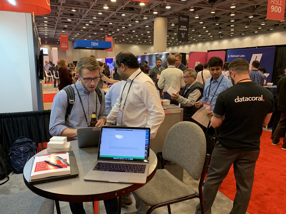 datacoralhq's tweet image. #datacoral #stratadata a super busy day at our booth yesterday. A lot of you signed up for the free assessment of your data infrastructure. That option is still available today in case you haven’t availed it. Come visit us at booth 1044.