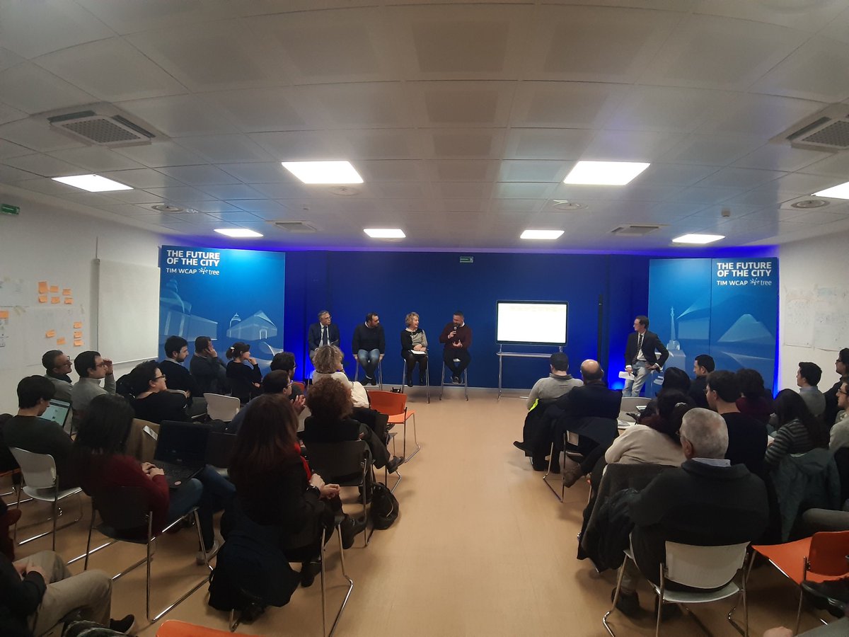 lucaddesso's tweet image. É partito il primo #citytalk del 2019 del progetto "the future of the city" di @timwcap e @treeopen... 
Il panel di oggi affronterá il tema di valorizzazione e fruizione di Beni Culturali!!!