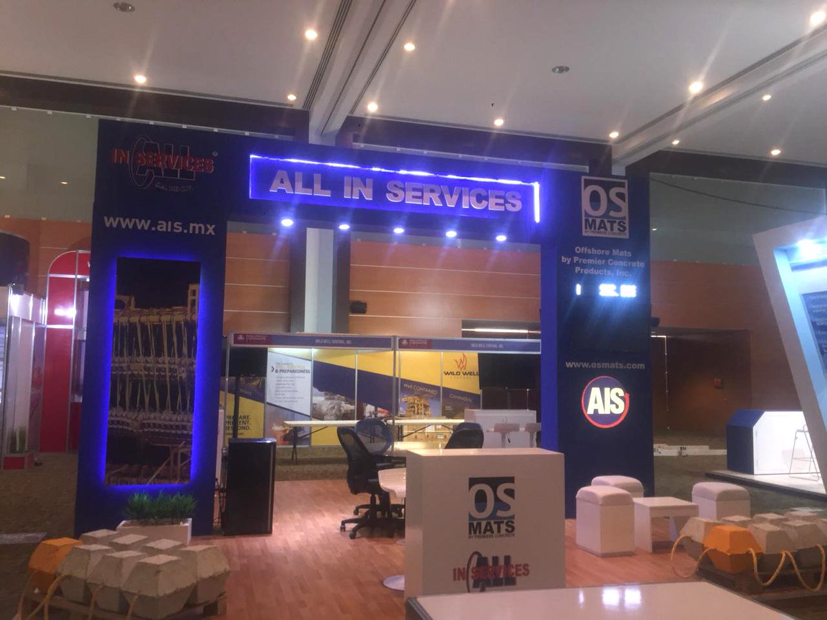 EditusC's tweet photo. Estamos orgullosos de haber concluído exitosamente con el diseño y armado del #StandCustom para nuestro cliente @AllinServices05
Esperamos con entusiasmo que su participación en la primera edición de @SDMexicoExpo en Cd. del Carmen, Campeche sea de éxitos.
#EDITUS https://t.co/LjQrExlWGh