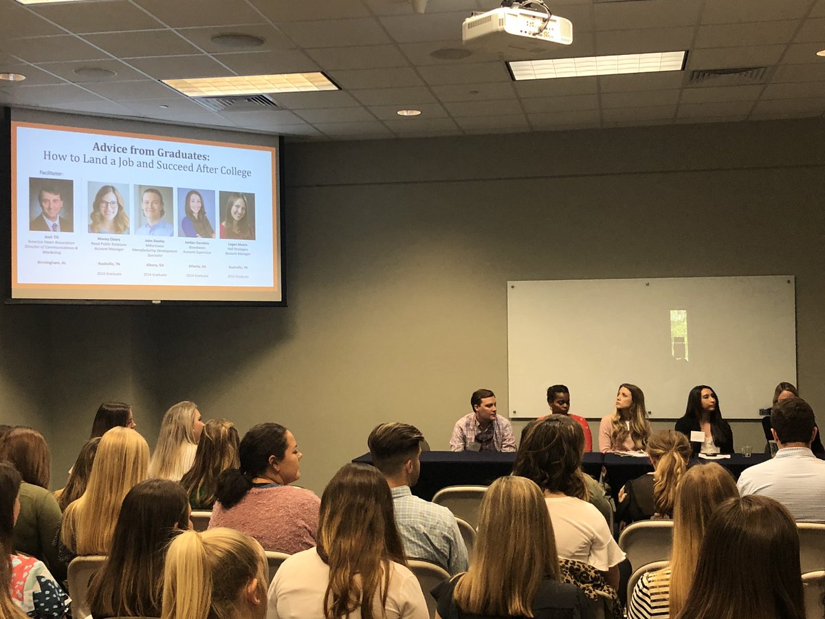 WarEaglePR's tweet photo. Our panel is off to a wonderful start! #PRDay https://t.co/PhMBzR6RaL