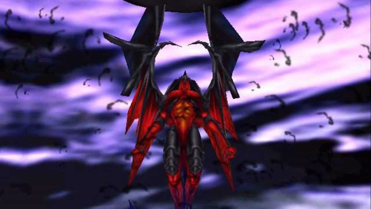 FF VIII: Diabolos, the boss from the Lost City of Amdapor is based on his F...