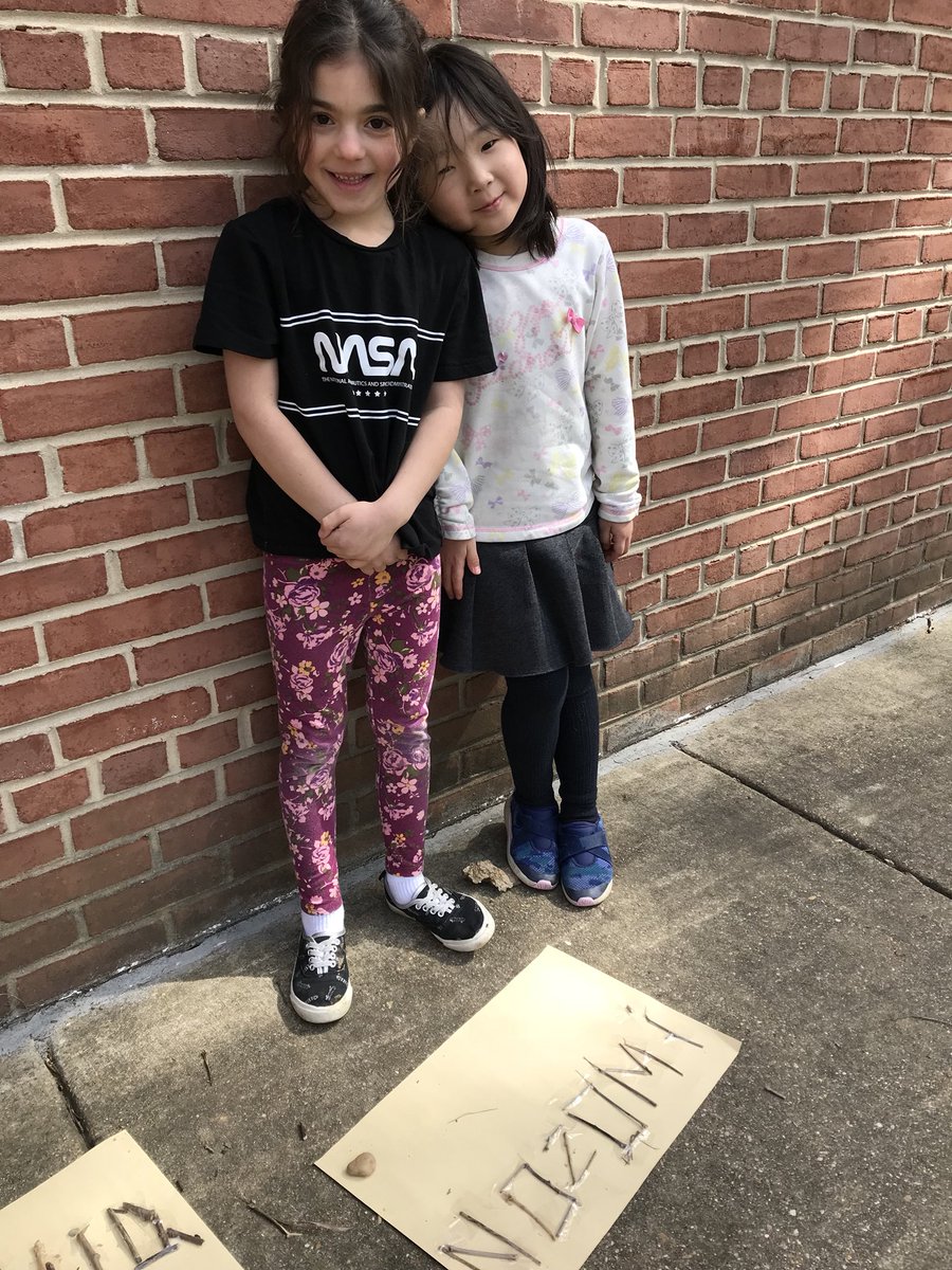 kinderfrogsabc's tweet photo. We made our name in sticks! #Kindergarten https://t.co/5Aq7SSKrmg