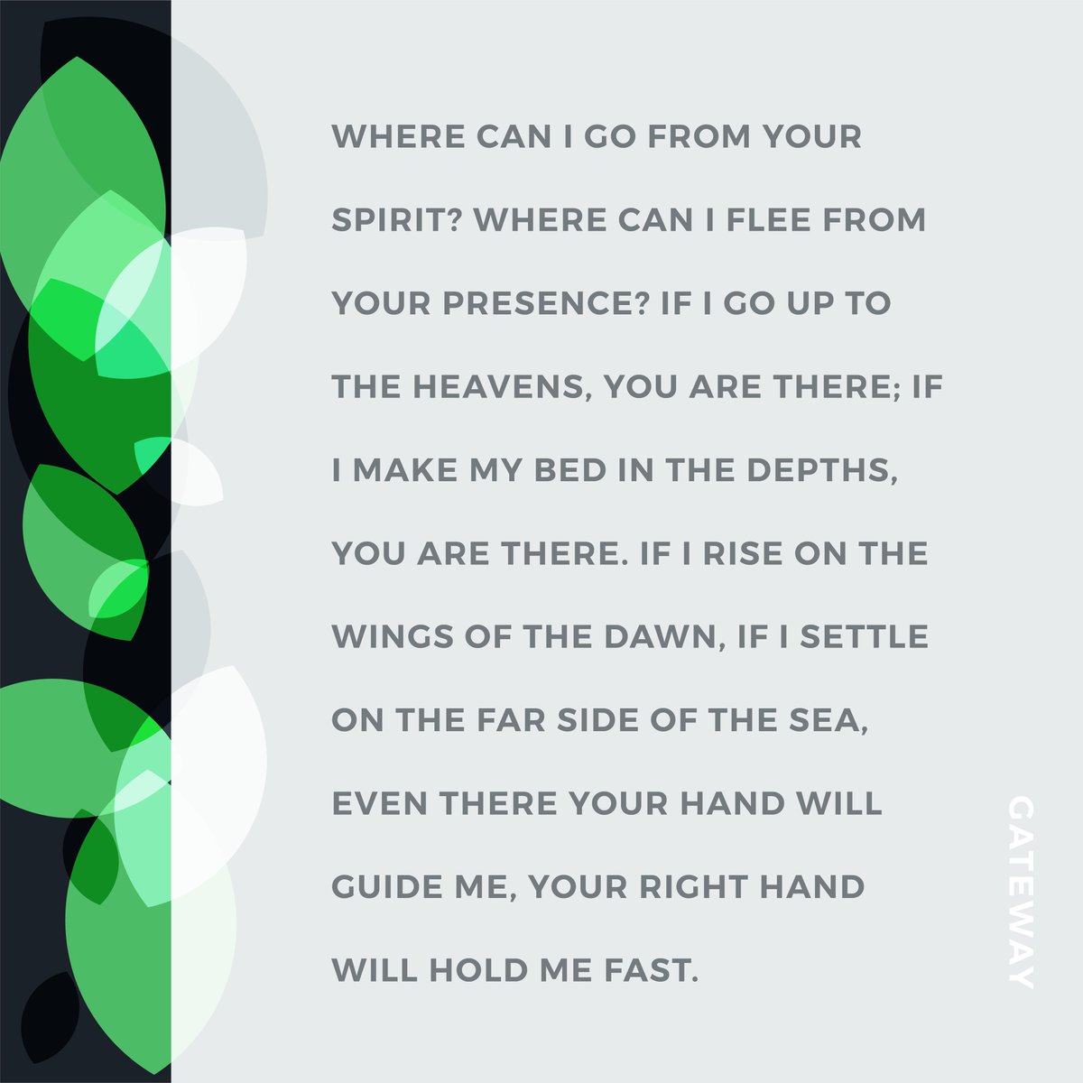 gccfranklin's tweet photo. Psalm 139: 7-10 https://t.co/voDO11gdTT
