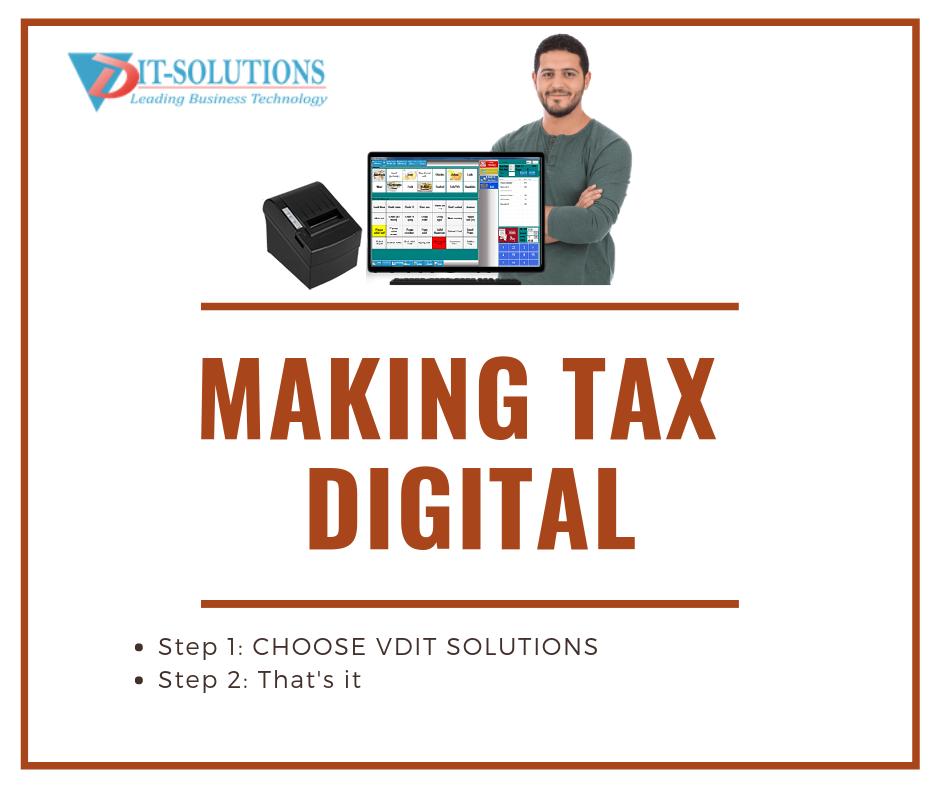 VditLtd's tweet photo. [WHAT YOU HAVE TO DO TO RESPONSE MAKING TAX DIGITAL FOR VAT?]
❓How to deal with the new Making Tax Digital for VAT from this 01 April?
- Step 1: Choose POS System from VDIT Solutions
- Step 2: That's it. 
#restaurant #VditSolutions #pointofsales  #beautysalon   #HMRC #MDT https://t.co/q8DZ7KY4AF