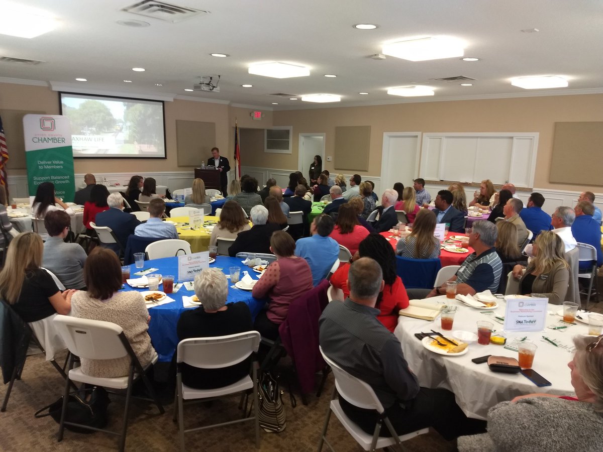 NancyMAC_etc's tweet photo. Town of Waxhaw Mayor, Steve Maher, shares with our Union County NC Chamber March Business Networking Luncheon attendees. #unioncountycoc https://t.co/gbeVwFFsWH