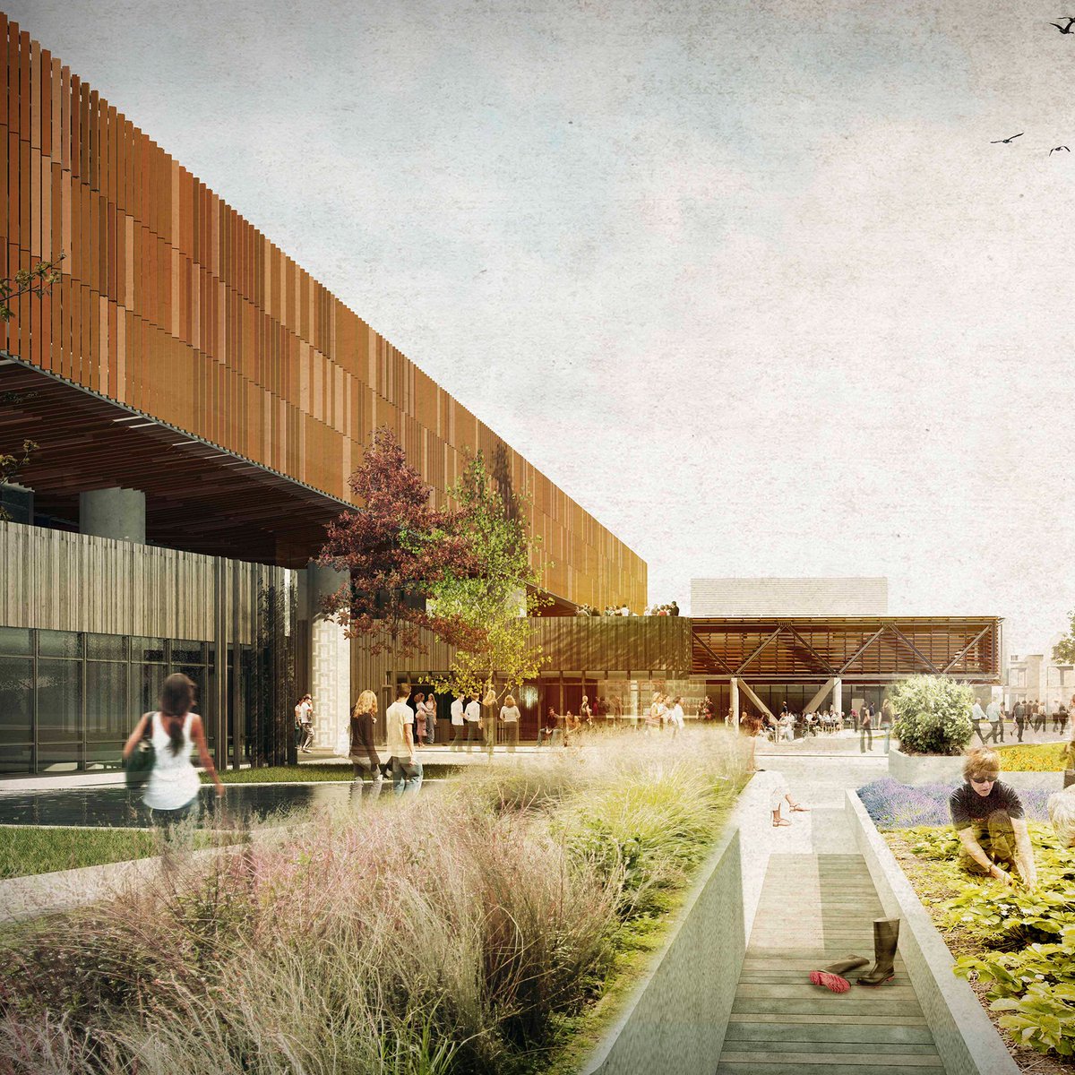 worldarchfest's tweet photo. Watch Warren and Mahoney Architects with Woods Bagot present their project 'Lincoln University and AgResearch Joint Facility' live at #WAF18 where they were later named the Education - Future Project winner 👏 https://t.co/pbjn9dpDvf #architectureproject #architecture https://t.co/0R6svDd3sM
