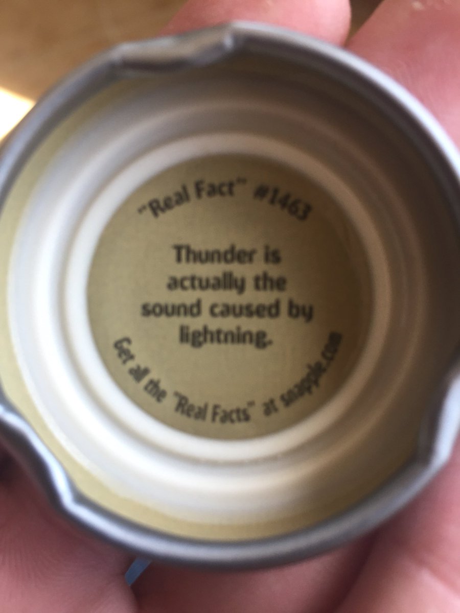 complexchar's tweet image. Snapple facts usually aren’t very good but this one is particularly stupid