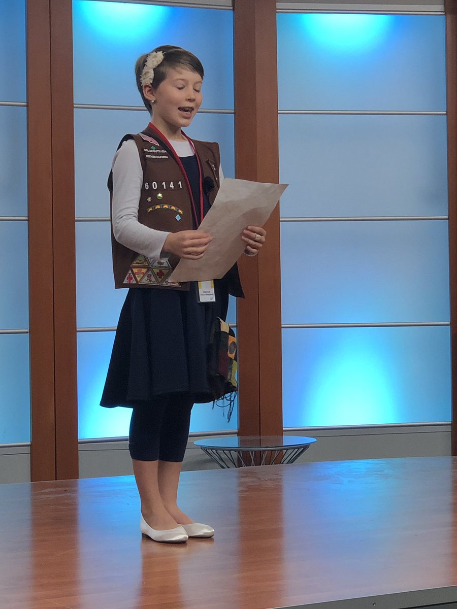 lgrant_bi's tweet photo. Loved our opening keynote.  She has earned 3 cyber badges.  #STEM @girlscouts @SAP #SecuritySummit2019 #SecureIntelligentEnterpise https://t.co/8YlOhFxtF3