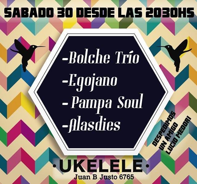 ⚠️⚠️
Nos vemos este sábado en Ukelele Bar de Arte 💣
Una noche y un show especial 🎉