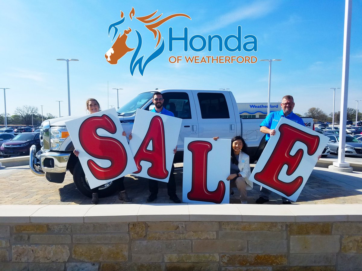 HondaOW's tweet photo. Our Ribbon Cutting Special is going on now through Saturday...that's just 3 more days! Stop by and we will find a vehicle that you (and your wallet) love 😍 
Come check out our new and pre-owned inventory specials today! https://t.co/y2VzgqCTK9