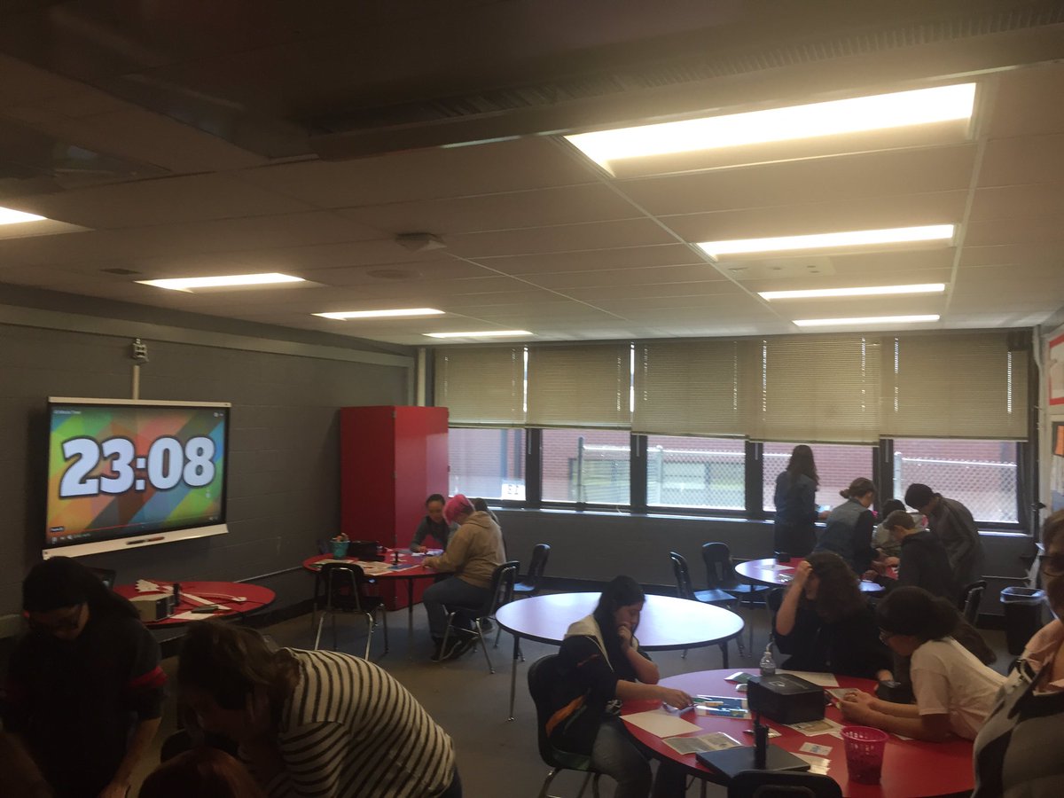 Breakout box with Ms. Osborne!  #BCSadvantage