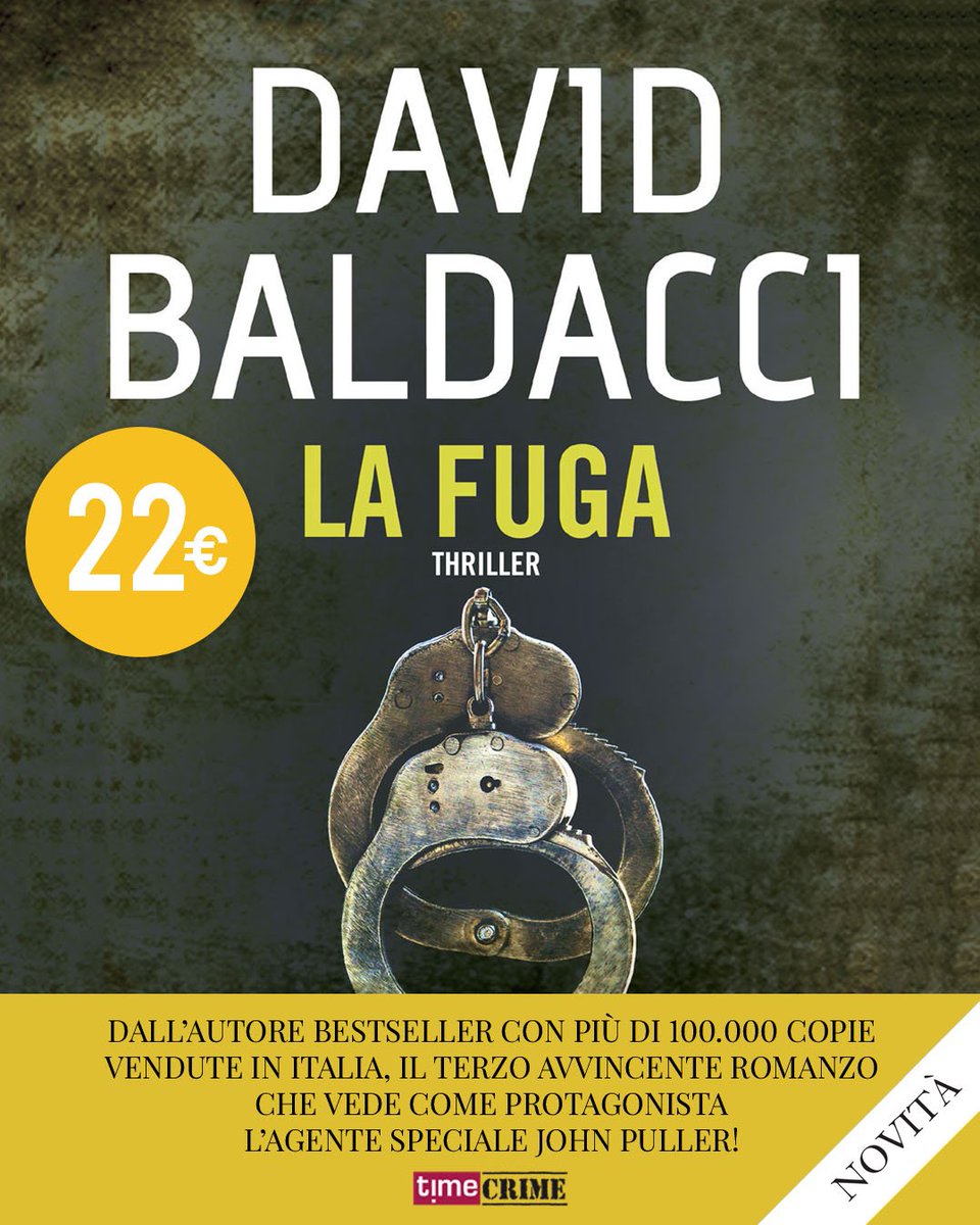 "Nel terzo episodio della serie di #JohnPuller, <a href="/davidbaldacci/">David Baldacci</a> conferma la sua incredibile abilità nel maneggiare trame complesse, mentre guida i fan di Puller attraverso continui colpi di scena." scrive <a href="/PublishersWkly/">Publishers Weekly</a>.
Finalmente in libreria #Lafuga di David Baldacci!